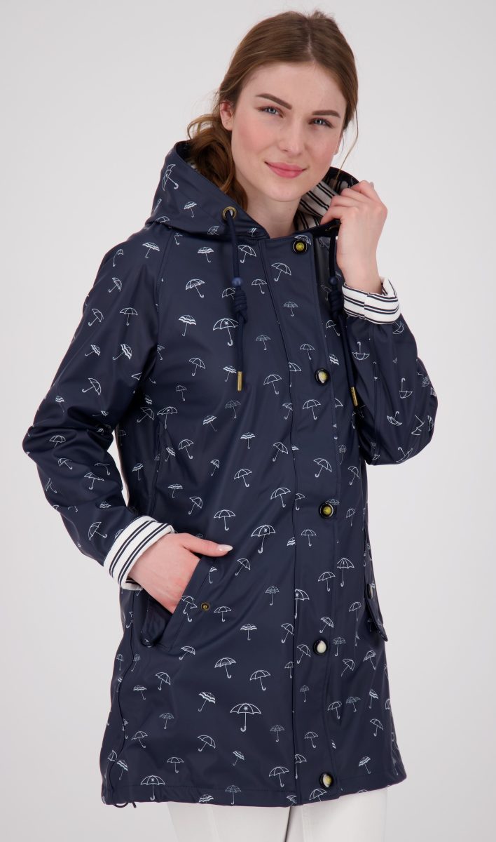 DEPROC Active Regenjack Friesennerz WIZZARD PEAK WOMEN UMBR ook in grotere maten te bestellen