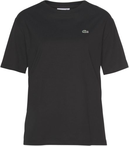 Lacoste T-shirt met groen Lacoste-logo op borsthoogte