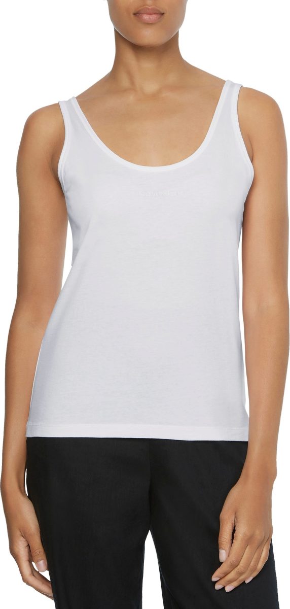 Calvin klein Tanktop MICRO LOGO TANK TOP met Calvin klein micro logo-opschrift