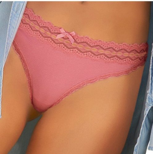 s.Oliver RED LABEL Beachwear String in modieus ribbreisel-design