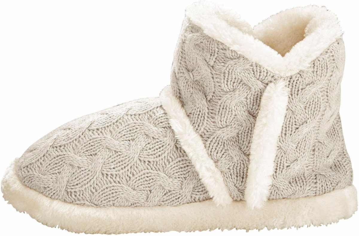 Apollo Huissokken in tricot-look met pluche binnenin (1 paar)