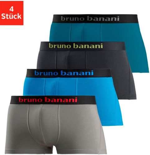 Bruno Banani Hipster Weefband met logo (set, 4 stuks)