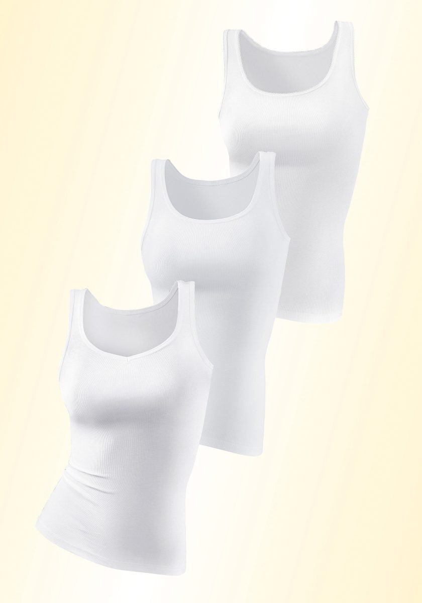 PETITE FLEUR Sporthemd van puur katoen (3 stuks)