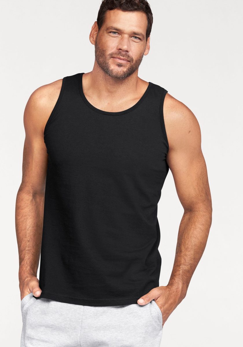 Fruit of the Loom Tanktop van puur katoen (set, 2-delig)