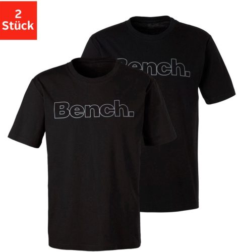 Bench. T-shirt Homewear met bench-print voor (Set van 2)
