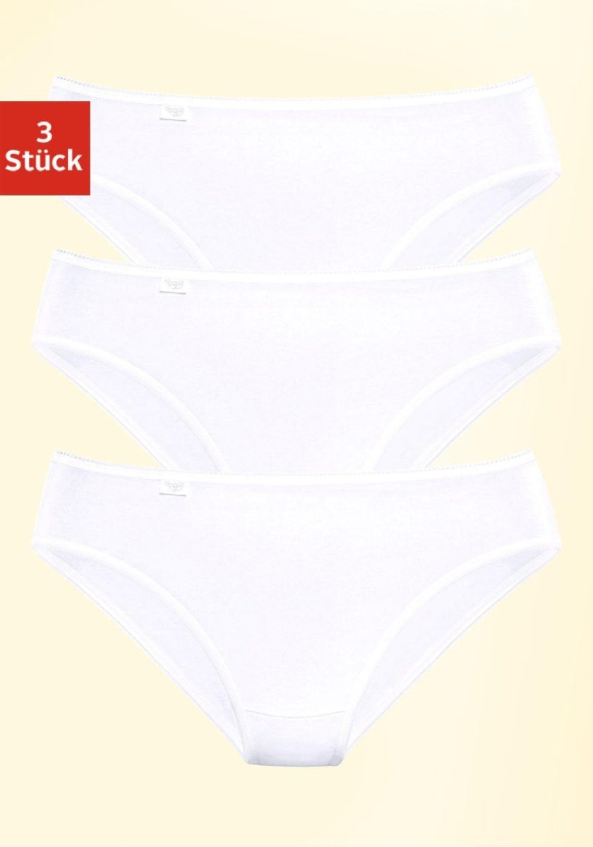 Sloggi Jazz-hipsters 24/7 Cotton met elastisch muizentandrandje (3 stuks)