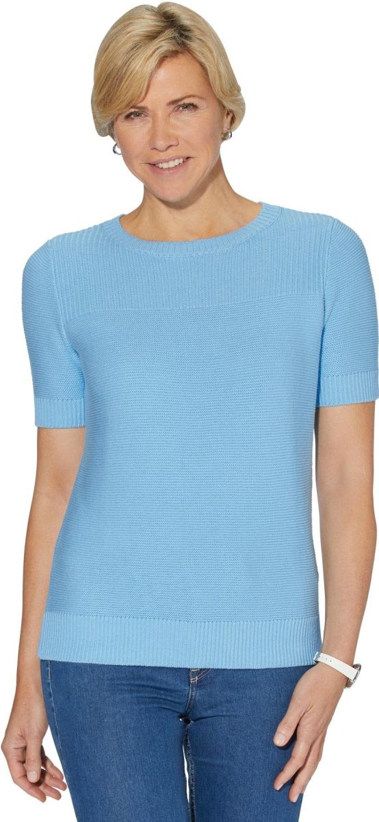Casual Looks Trui met korte mouwen Trui