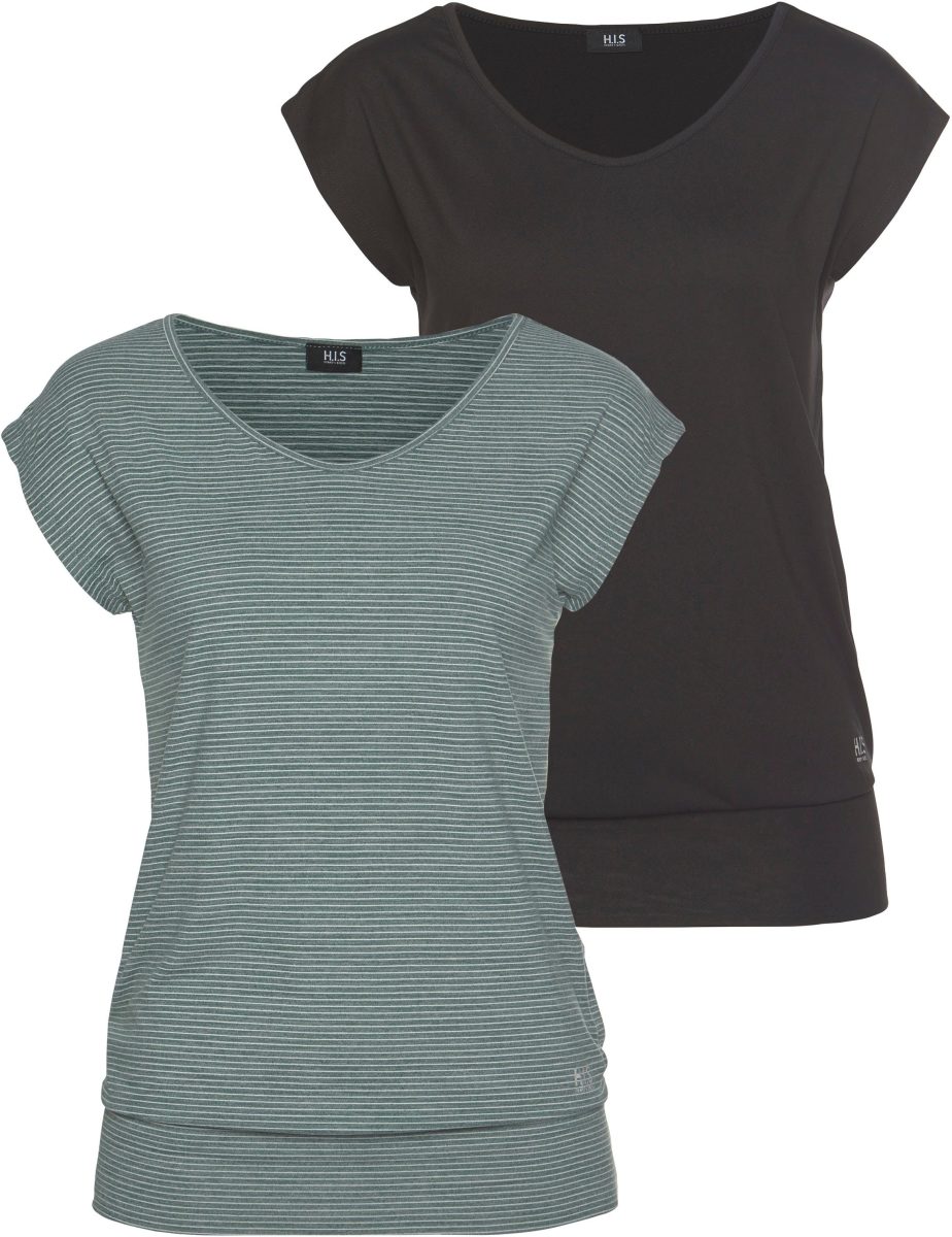 H.I.S Functioneel shirt (voordeelset, Set van 2)
