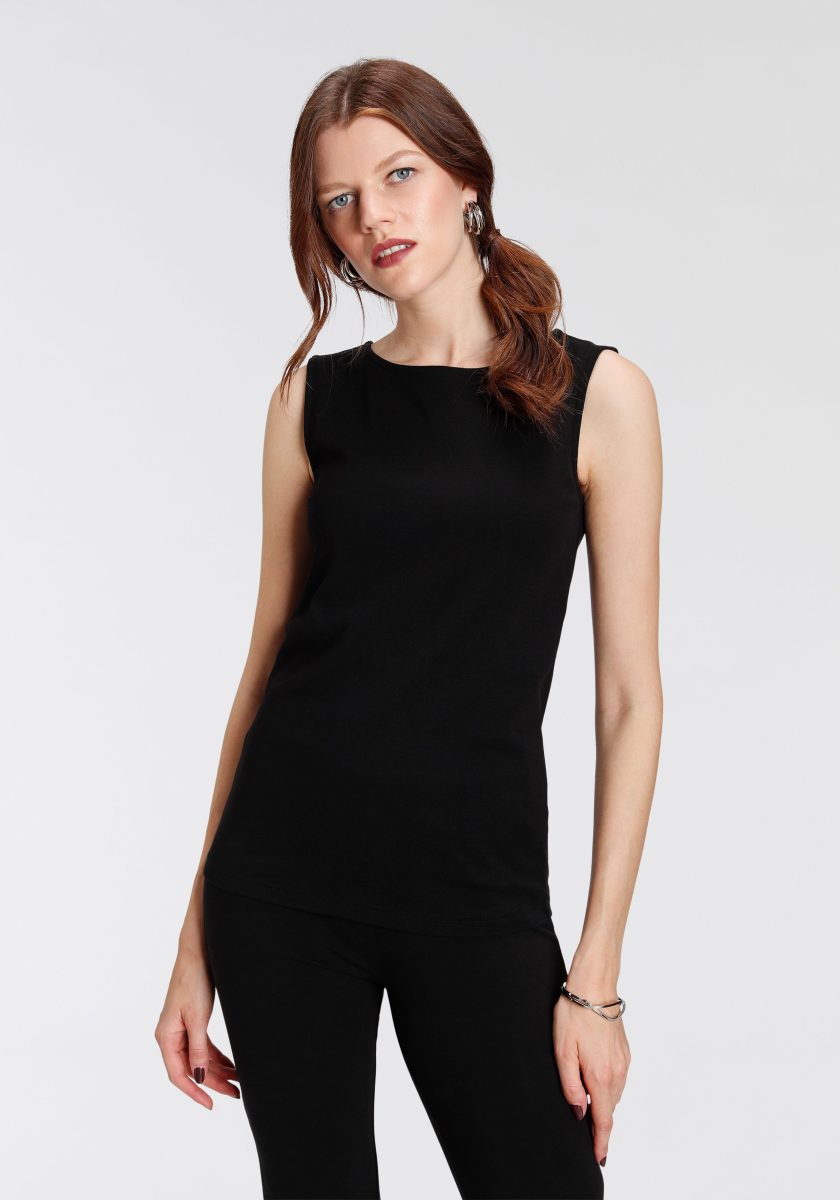 Flashlights Tanktop met boothals