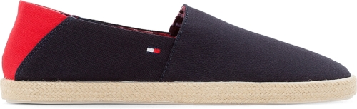 Tommy hilfiger Espadrilles EASY SUMMER SLIP ON met raffia aan de loopzool