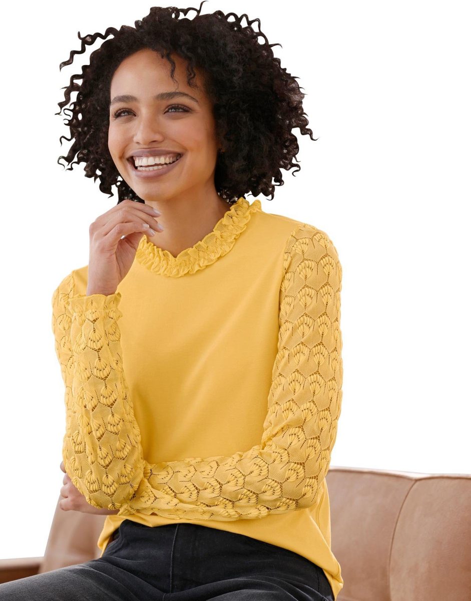 LINEA TESINI by Heine Shirt met lange mouwen Shirt