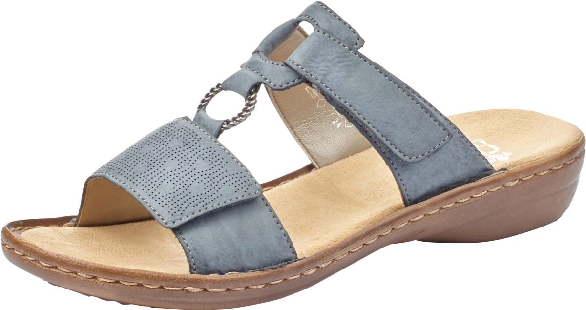 Rieker Slippers met sierring