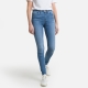 Tommy hilfiger Skinny fit jeans TH FLEX COMO SKINNY RW A IZZY met Tommy hilfiger-logobadge