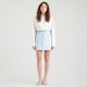 Levi's® Jeansrok High Rise Iconic Skirt Jeansrok met franje en hoge taille