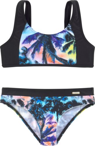 Sunseeker Bustierbikini met palm print