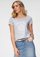H.I.S Shirt met korte mouwen met heritage-print van H.I.S