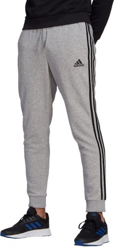 adidas Performance Sportbroek ESSENTIALS FLEECE TAPERED CUFF 3 STREPEN BROEK