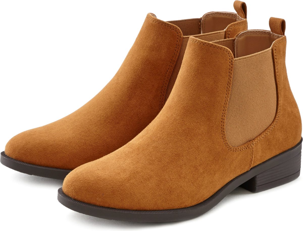 Lascana Laarsjes Chelsea-boots veganistisch, comfortabel, om zo aan te schieten