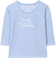 Herrlicher Sweater ANGELIKA met logo-statement-borduursel "simply Herrlicher"