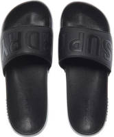 Superdry Sport Code Core Pool Slide badslippers zwart
