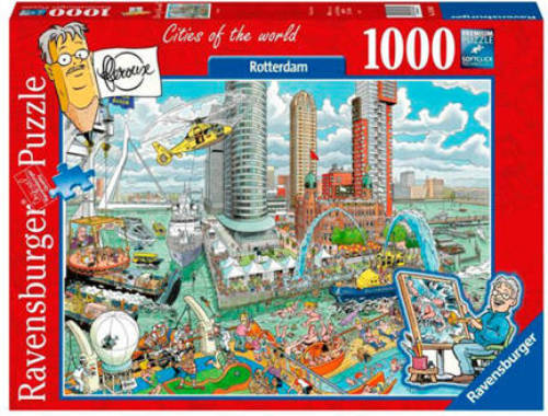 Ravensburger Fleroux Rotterdam legpuzzel 1000 stukjes