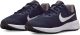 Nike Revolution 6 sneakers donkerblauw/wit/zilver