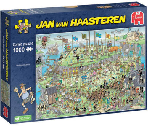 Jan van Haasteren Highland Games legpuzzel 1000 stukjes