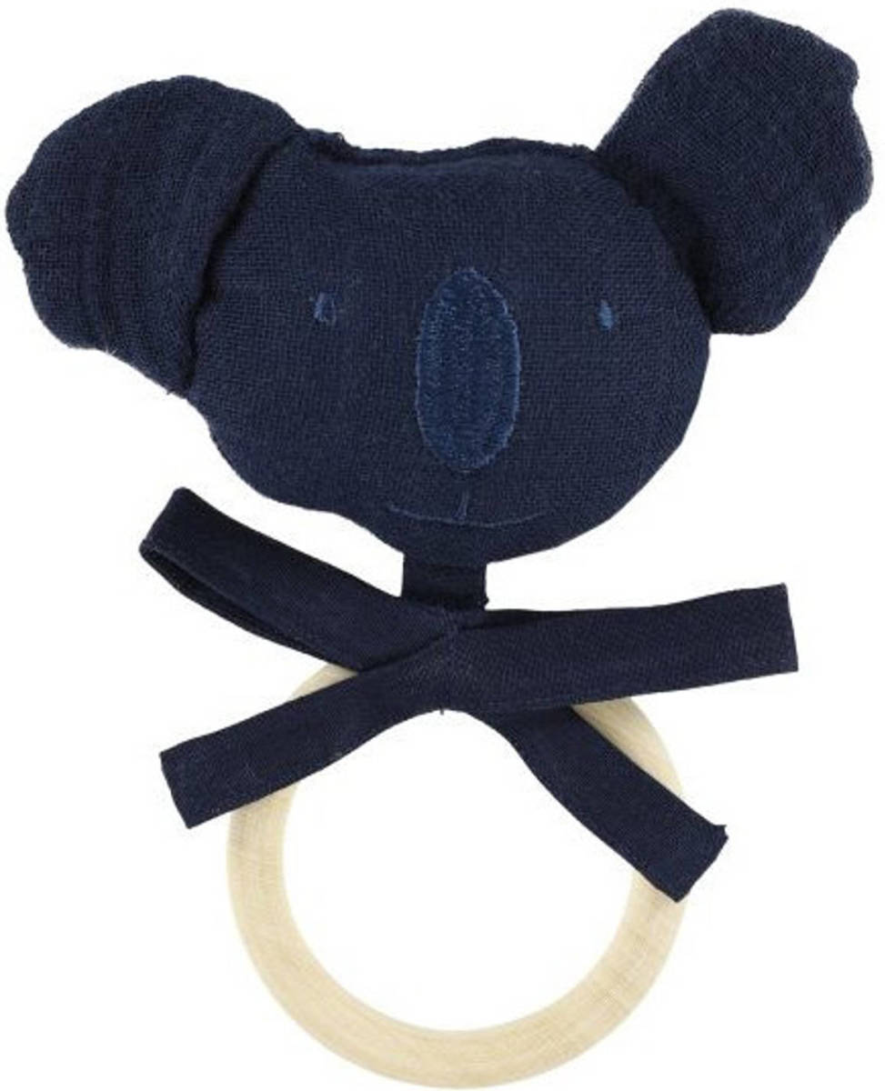 TRIXIE Bijtring Koala Bliss BlueJunior 18 X 7 Cm Katoen Blauw