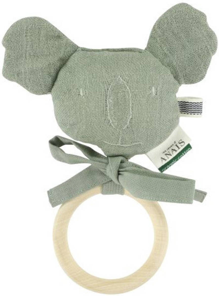 TRIXIE Bijtring Koala Bliss Olive Junior 18 X 7 Cm Katoen Groen