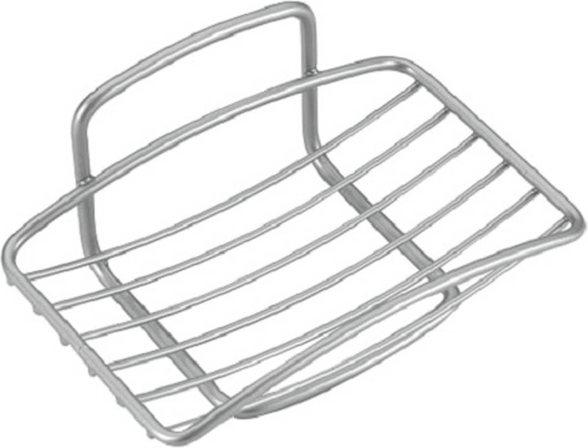 Metaltex Zeephouder Onda 13 X 8 X 6 Cm Rvs Zilver