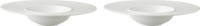 Palmer Pastabord White Delight 24 Cm Wit Porselein 2 Stuk(s)