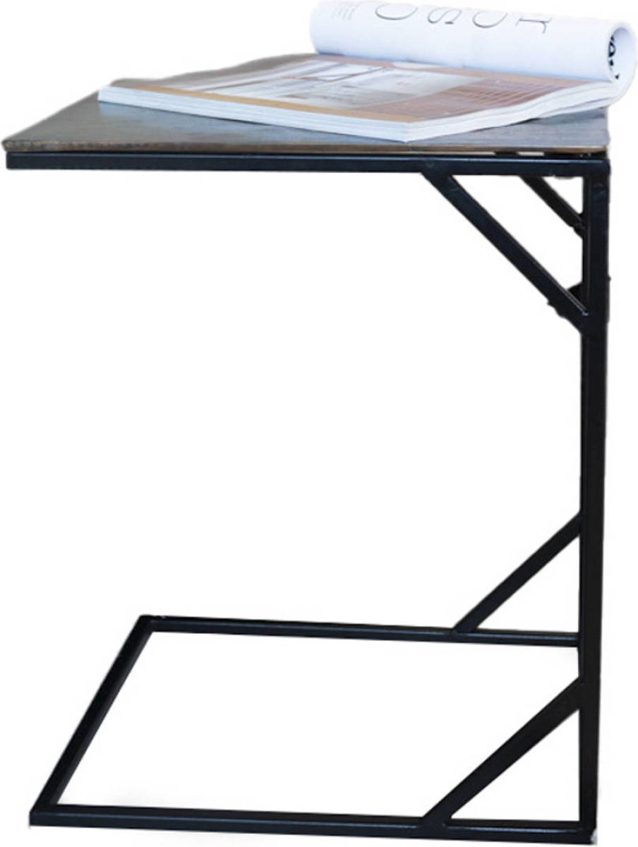 Dimehouse Industriële Laptoptafel Jaden - Koper - Laag