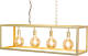 Dimehouse Industrieel Hanglamp Duncan - 4-lichts - Goud