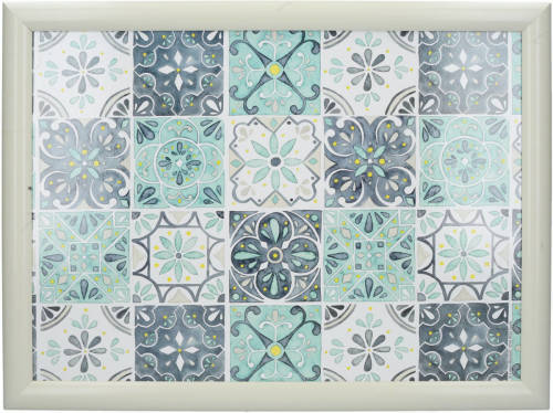 Creative Tops Dienblad Tile 44 X 34 Cm Hout Groen