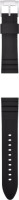Fossil Q 22 mm Siliconen Horlogeband Zwart