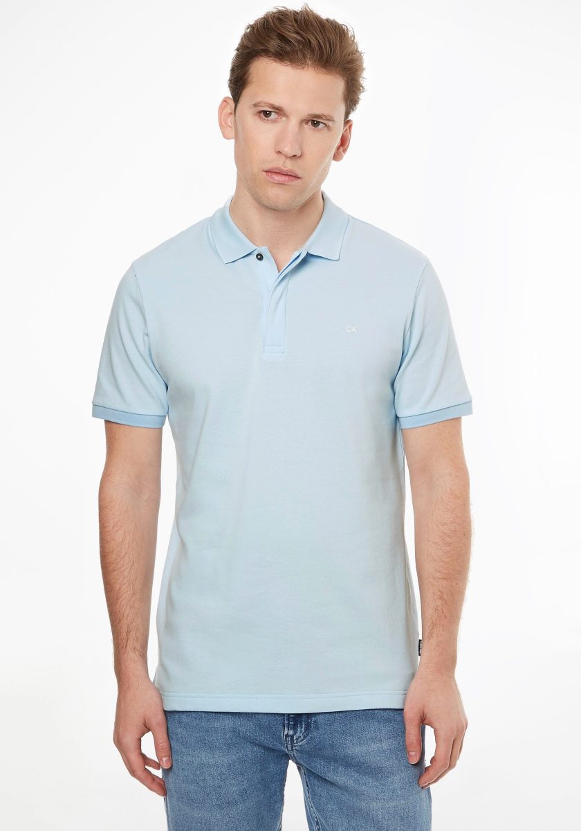 Calvin klein Poloshirt STRETCH PIQUE SLIM POLO