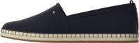 Tommy hilfiger Espadrilles BASIC TOMMY FLAT ESPADRILLE met geborduurd merklabel