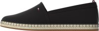 Tommy hilfiger Espadrilles BASIC TOMMY FLAT ESPADRILLE met geborduurd merklabel