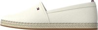 Tommy hilfiger Espadrilles BASIC TOMMY FLAT ESPADRILLE met geborduurd merklabel
