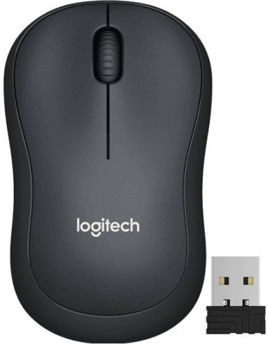 Logitech M220 Silent Draadloze Muis Zwart