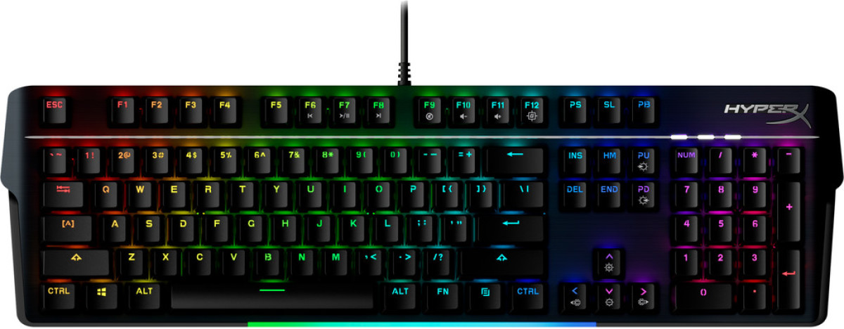 HyperX Alloy MKW100 Mechanisch Gaming Toetsenbord Red Switch Qwerty
