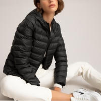 La Redoute Collections Gematelasseerde donsjas met kap