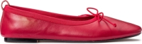 La Redoute Collections Leren ballerina's met strikje