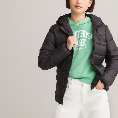 La Redoute Collections Donsjas met kap 10-16 jaar