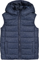 La Redoute Collections Donsjas met kap en sterrenprint 3-12 jaar