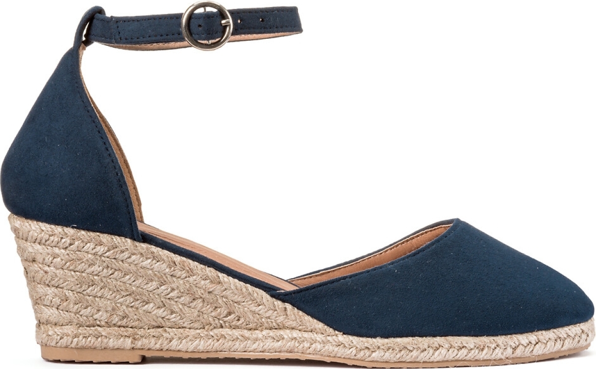 La Redoute Collections Espadrilles met sleehak