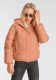 Levi's gewatteerde jas QUINN SHORT DOWN PUFFER zalm