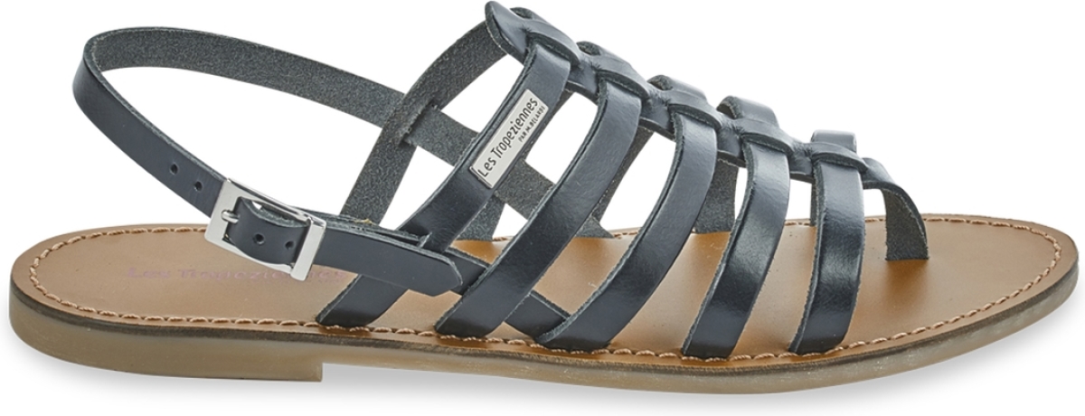 Les Tropeziennes Par M Belarbi Leren sandalen met teenstukje Herilo