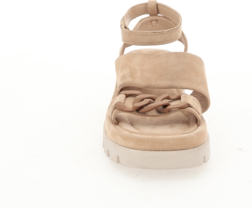 Mjus Sandalen in Suède leer, loopzool met groeven