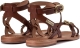 Les Tropeziennes Par M Belarbi Platte sandalen in leer Hepana